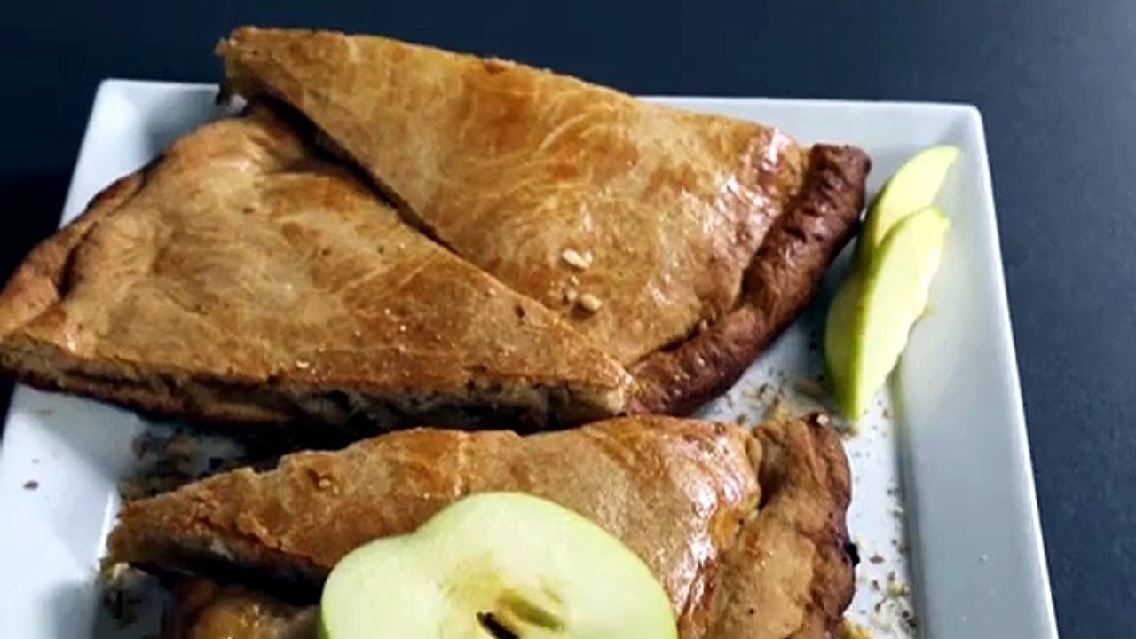 طريقة عمل فطيرة التفاح الامريكية