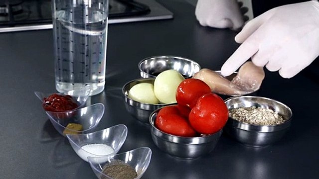 طريقة عمل حساء الشوفان مع الدجاج والطماطم
