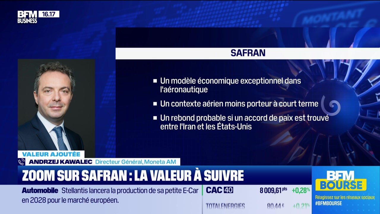 Valeur ajoutée : ils apprécient Safran - 19/05