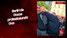 Berlin’de Gazze protestosunda Gazzeli baba gözaltına alındı