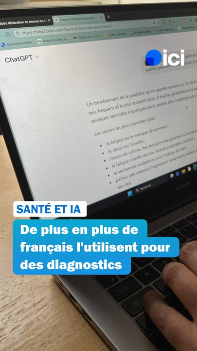 "Qu'est-ce que j'ai Docteur ChatGPT ?" : plus d’un quadragénaire sur deux consulte l’IA avant son médecin