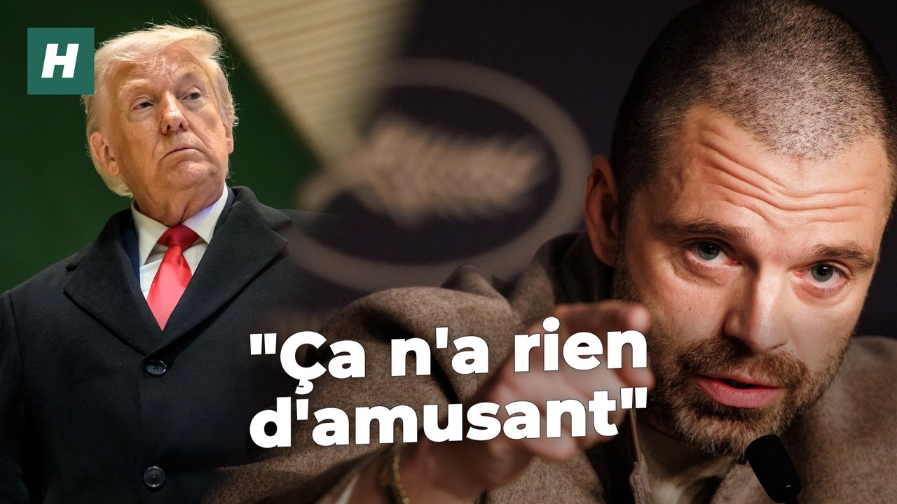 Au Festival de Cannes, cette question sur Donald Trump n’a vraiment pas fait rire Sebastian Stan