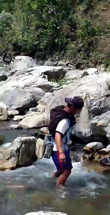 cast net fishing in Nepal |