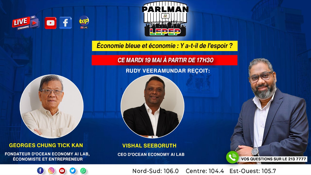 Parlement Lepep - Économie bleue et économie : Y a-t-il de l’espoir ?