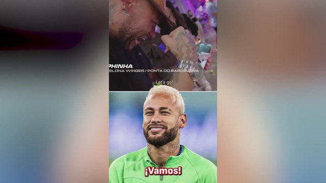 El emotivo momento de Neymar con Raphinha tras ser convocado al Mundial