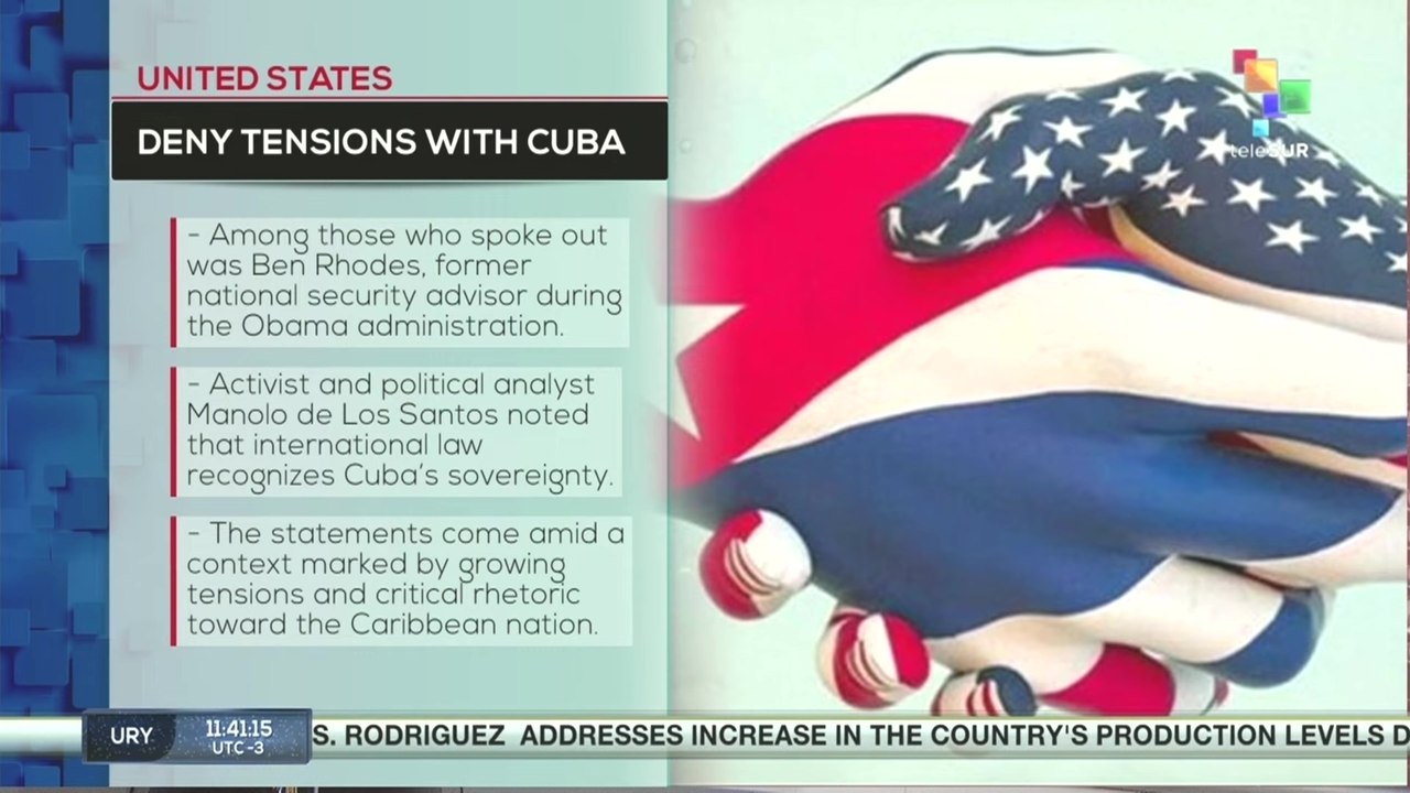 United States | Deny threat by Cuba