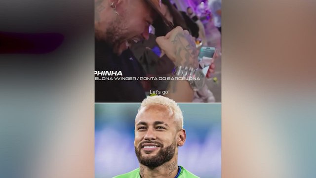O momento emocionante de Neymar com Raphinha após a convocatória para o Mundial