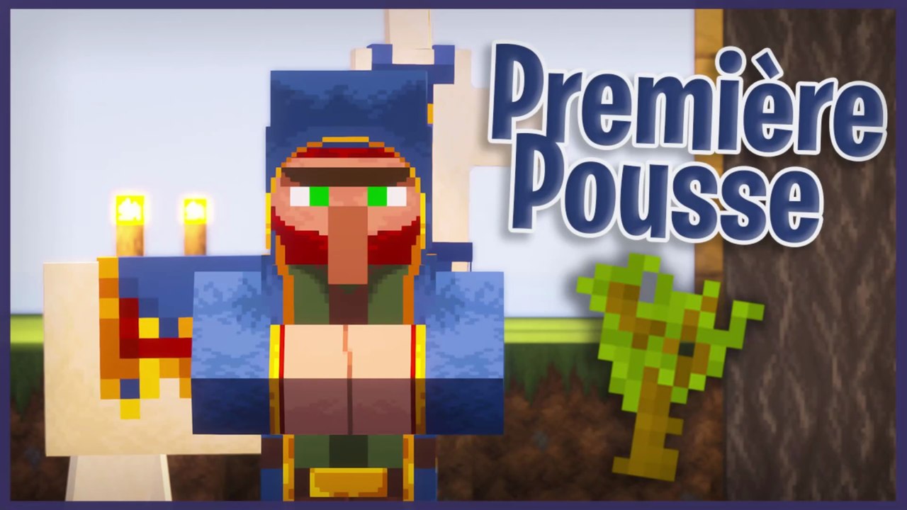 Minecraft Survie Archipel #8 : Premier enchantement et l'exploit du Marchand Ambulant !