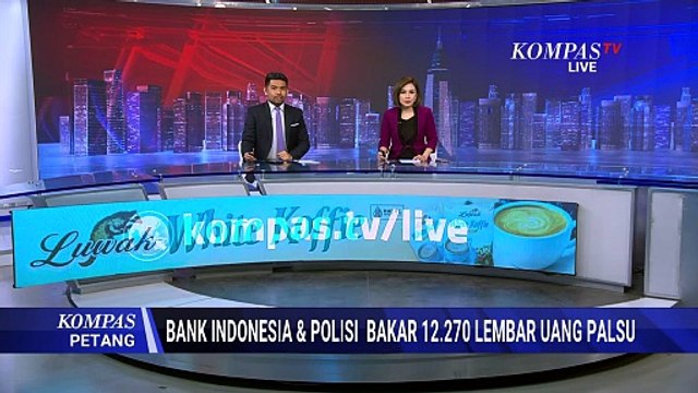 Bank Indonesia dan Polresta Surakarta Musnahkan 12.270 Lembar Uang Palsu | KOMPAS PETANG