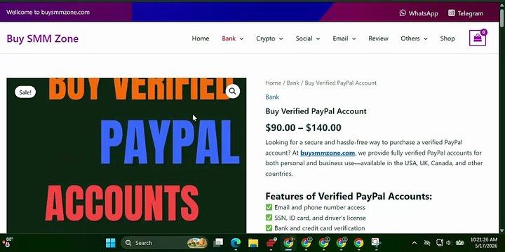 5 Trusted Sites to Purchase Verified PayPal Accounts Online