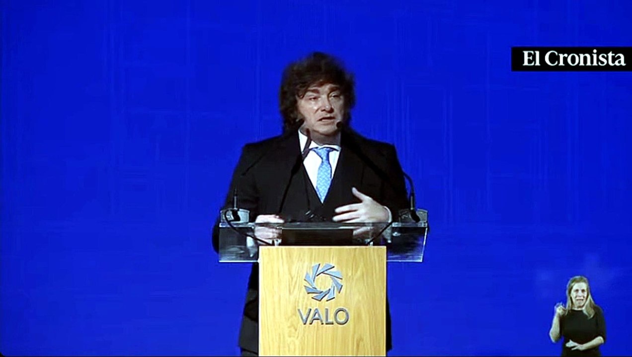 Discurso de Milei en VALO