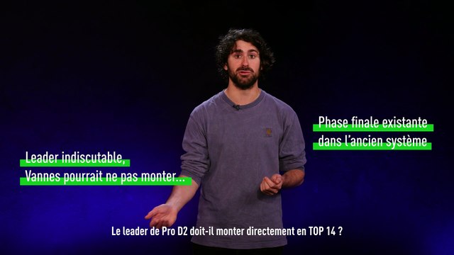 Le leader de Pro D2 doit-il monter directement en Top 14 ? - Rugby - Dac ou pas dac'