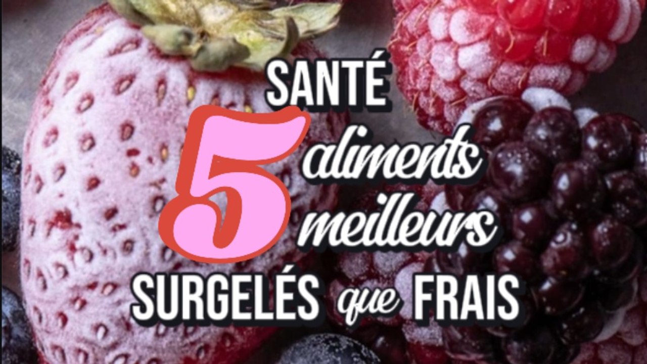 Pourquoi vaut-il mieux acheter certains aliments surgelés que frais ?