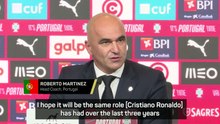 'Football icon' Ronaldo knows his role in Portugal team - Martinez