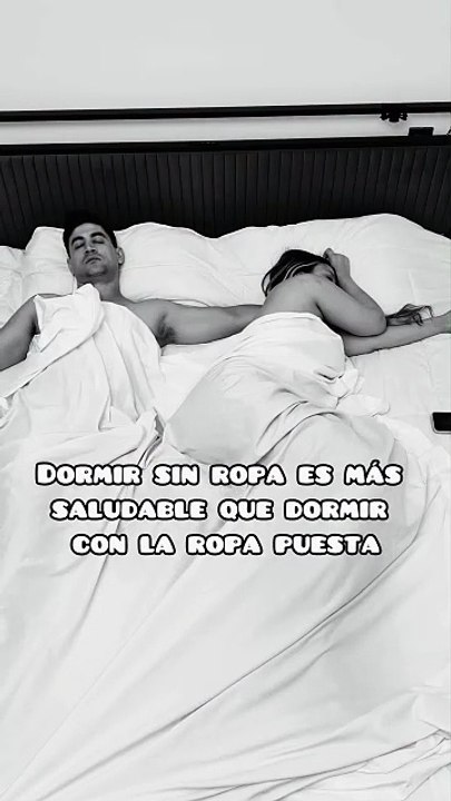 Dormir sin ropa es más saludable que dormir con la ropa puesta