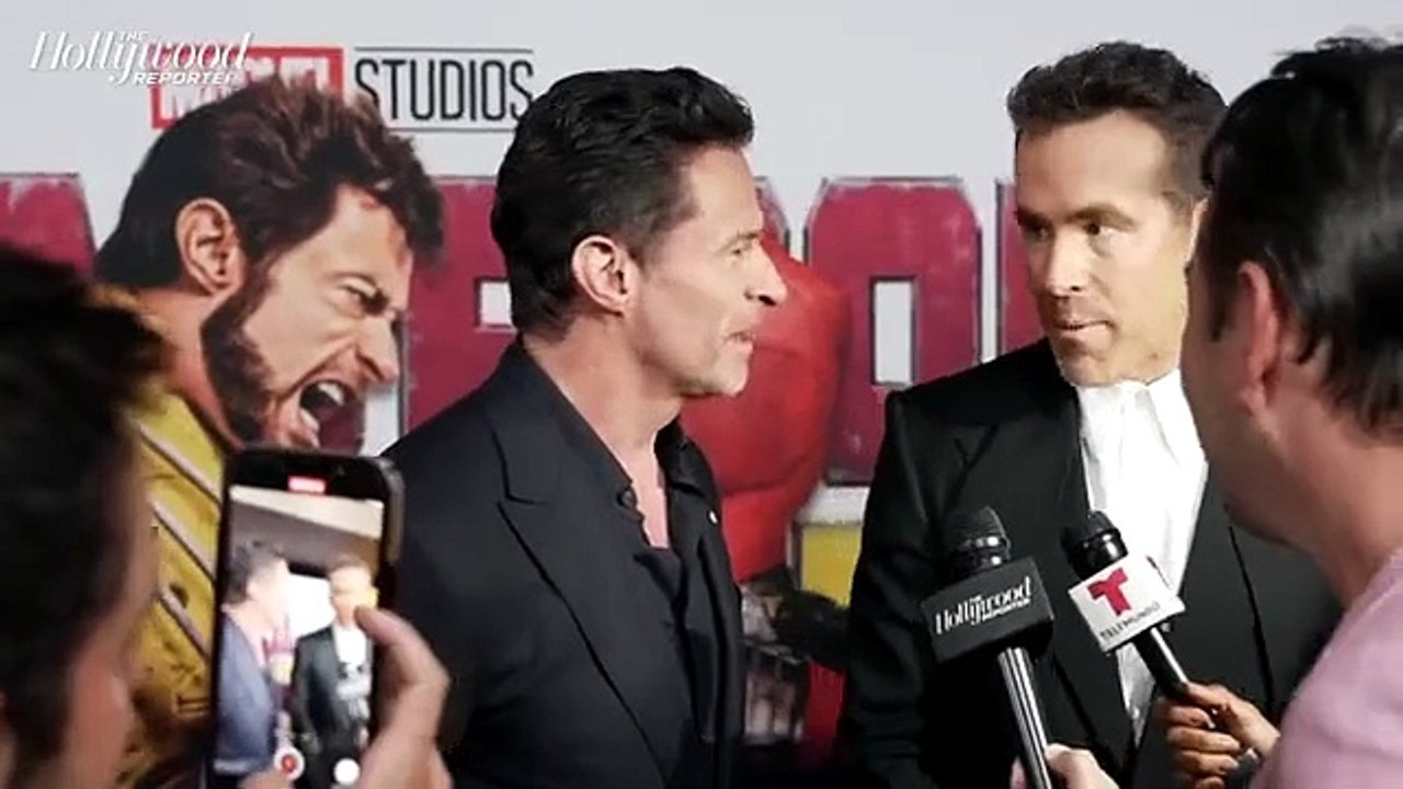Ryan Reynolds & Hugh Jackman Crack Jokes and Talk Working on Marvel's 'Deadpool & Wolverine' Together | THR Video [Full Movie]