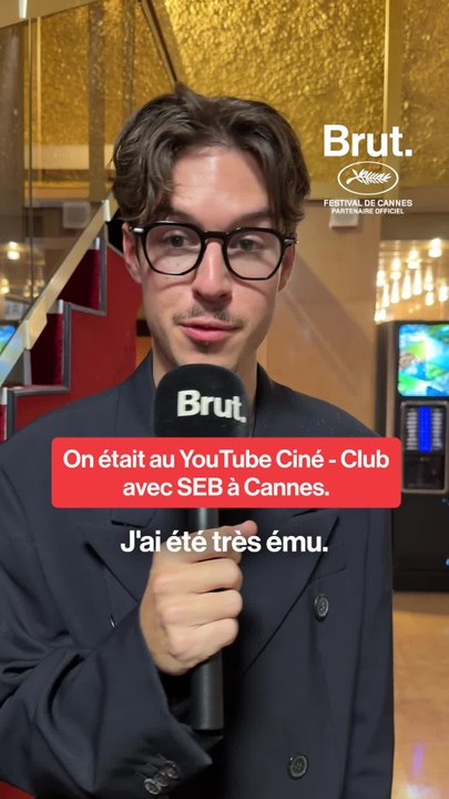 Brut x Cannes : On était au YouTube Ciné-Club pour l'avant-première de Trente de Seb, pendant le Festival de Cannes.