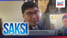 Sen. Raffy Tulfo, itinangging may pananakot mula sa minorya para makakuha ng boto para sa senate presidency | Saksi