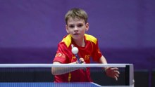 El niño prodigio español del tenis de mesa gana su primera medalla en un torneo internacional absoluto