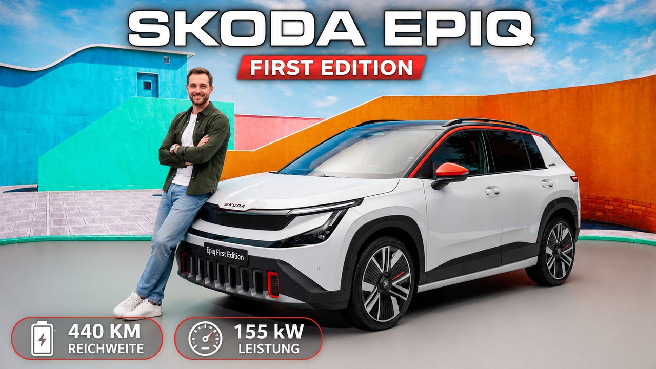 Skoda Epiq First Edition: Kompakter Stromer mit großem Kofferraum
