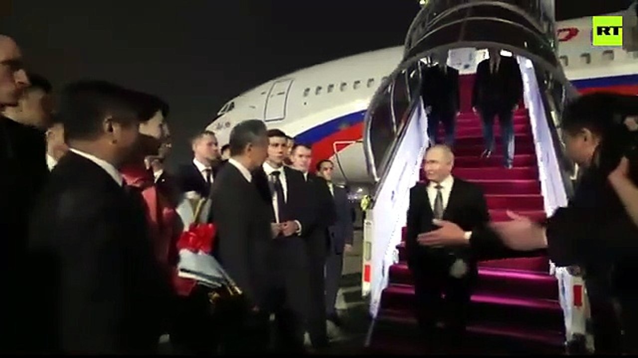Breaking News: Putin’s Arrival in Beijing for Strategic Talks with Xi Jinping
