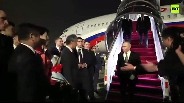 Breaking News: Putin’s Arrival in Beijing for Strategic Talks with Xi Jinping