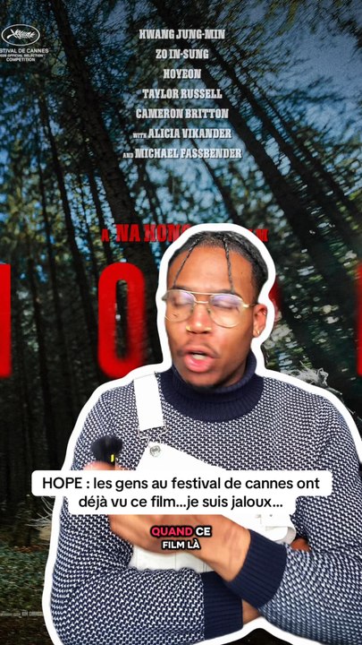 HOPE a l’air excellent comme film !!