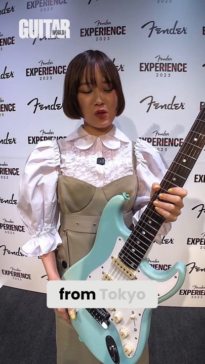A 24-Fret Strat?! Meet Rei's Fender Japan Signa...