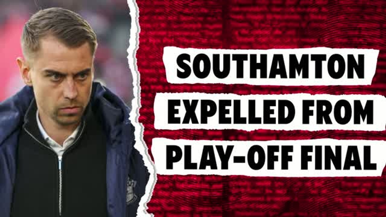 Southampton expelled from play-off final