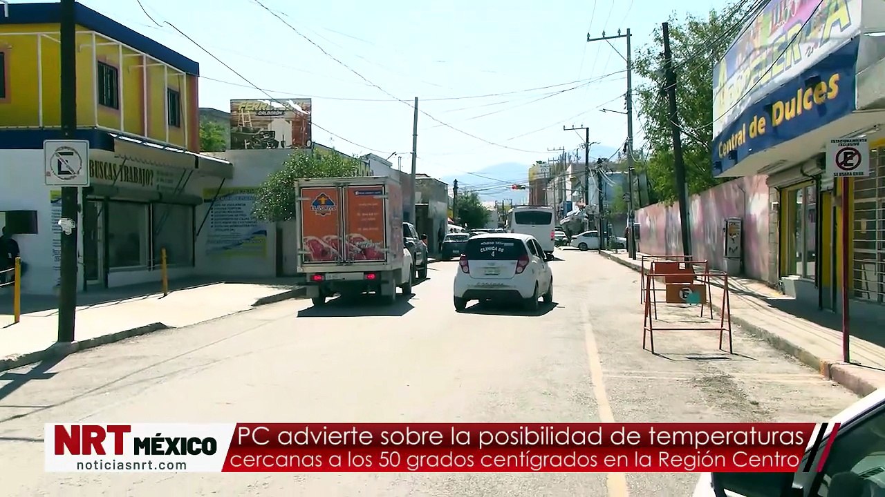 Protección Civil advierte temperaturas cercanas a los 50°C y posible caída de granizo en la Región Centro