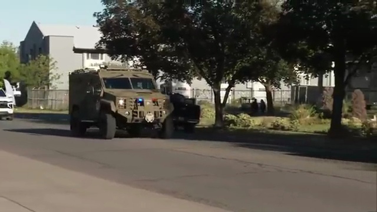 COURT CONVOY: Tyler Robinson Arrives at Utah County Courthouse in Armored SWAT Vehicle | Breaking News
