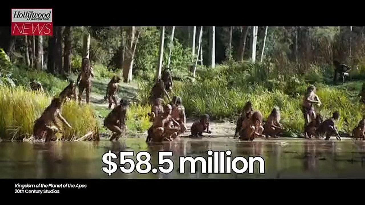 Box Office: 'Kingdom of the Planet of the Apes' Swings to No. 1 With $58.5 Million Debut | THR News Video [Full Movie]