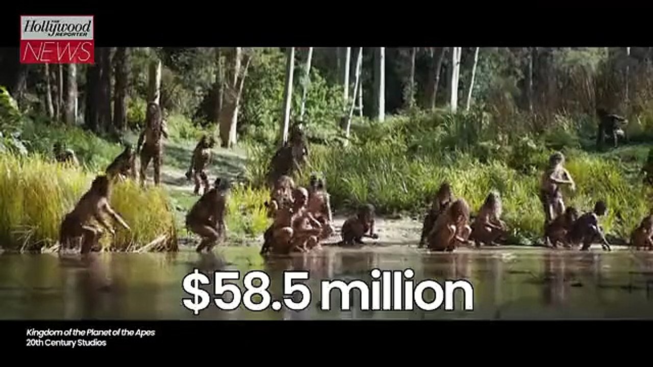 Box Office: 'Kingdom of the Planet of the Apes' Swings to No. 1 With $58.5 Million Debut | THR News Video [Full Movie]