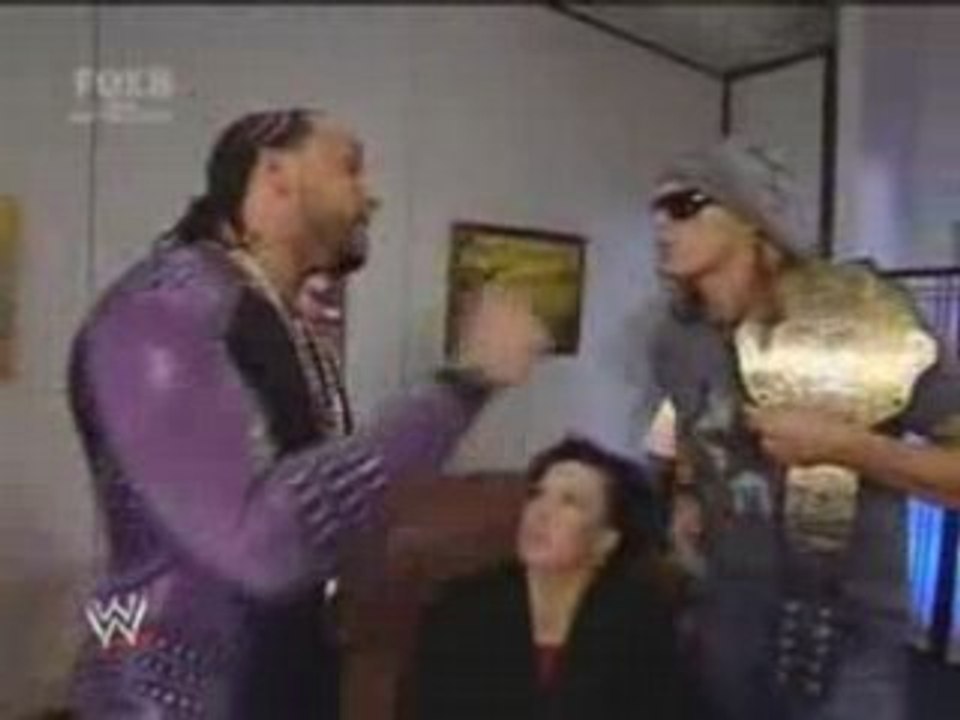edge et vickie guerrero et mvp backstage 13 6 2008