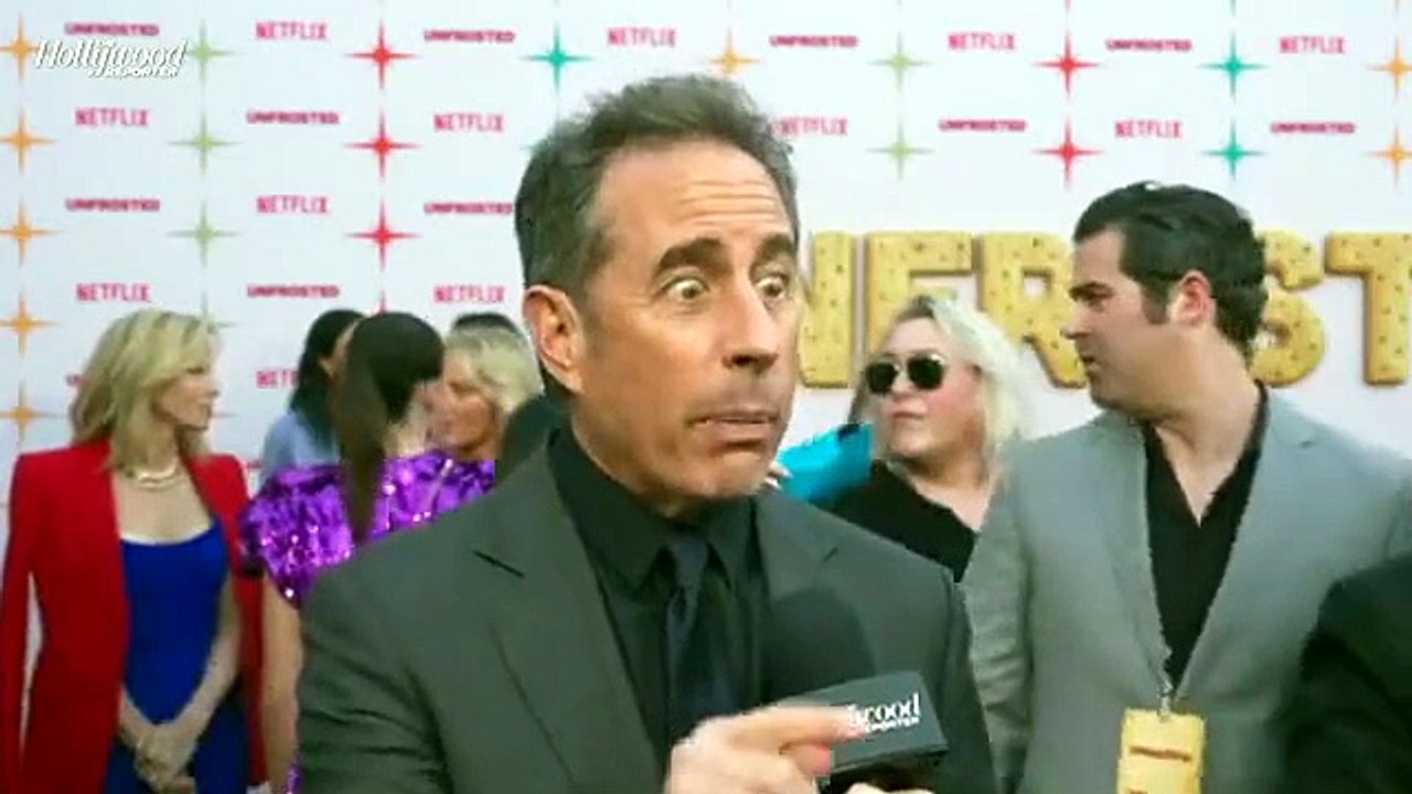 Jay Leno Crashes Jerry Seinfeld's Interview at 'Unfrosted' Premiere: "I'm Really Proud of Him" | THR Vdieo [Full Movie]