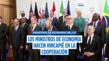 El G7 destaca la cooperación financiera y mantiene la presión sobre Rusia
