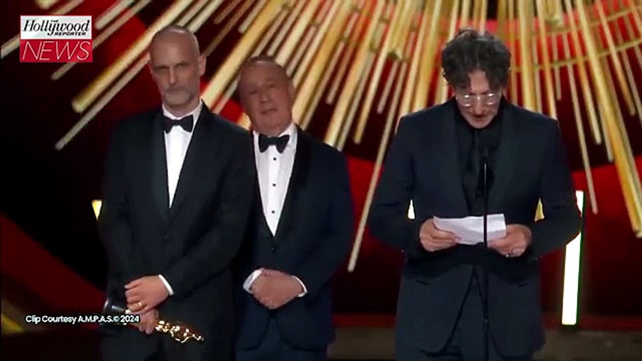 Tony Kushner Defends Jonathan Glazer's Oscars Speech: "Who Doesn't Agree With That?" | THR News Video [Full Movie]