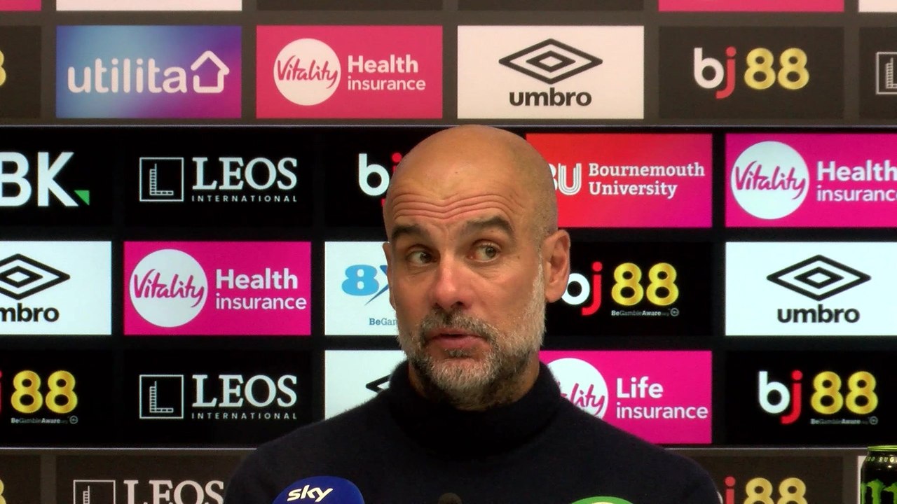 Guardiola refuses to confirm exit as Bournemouth draw hands title to Arsenal