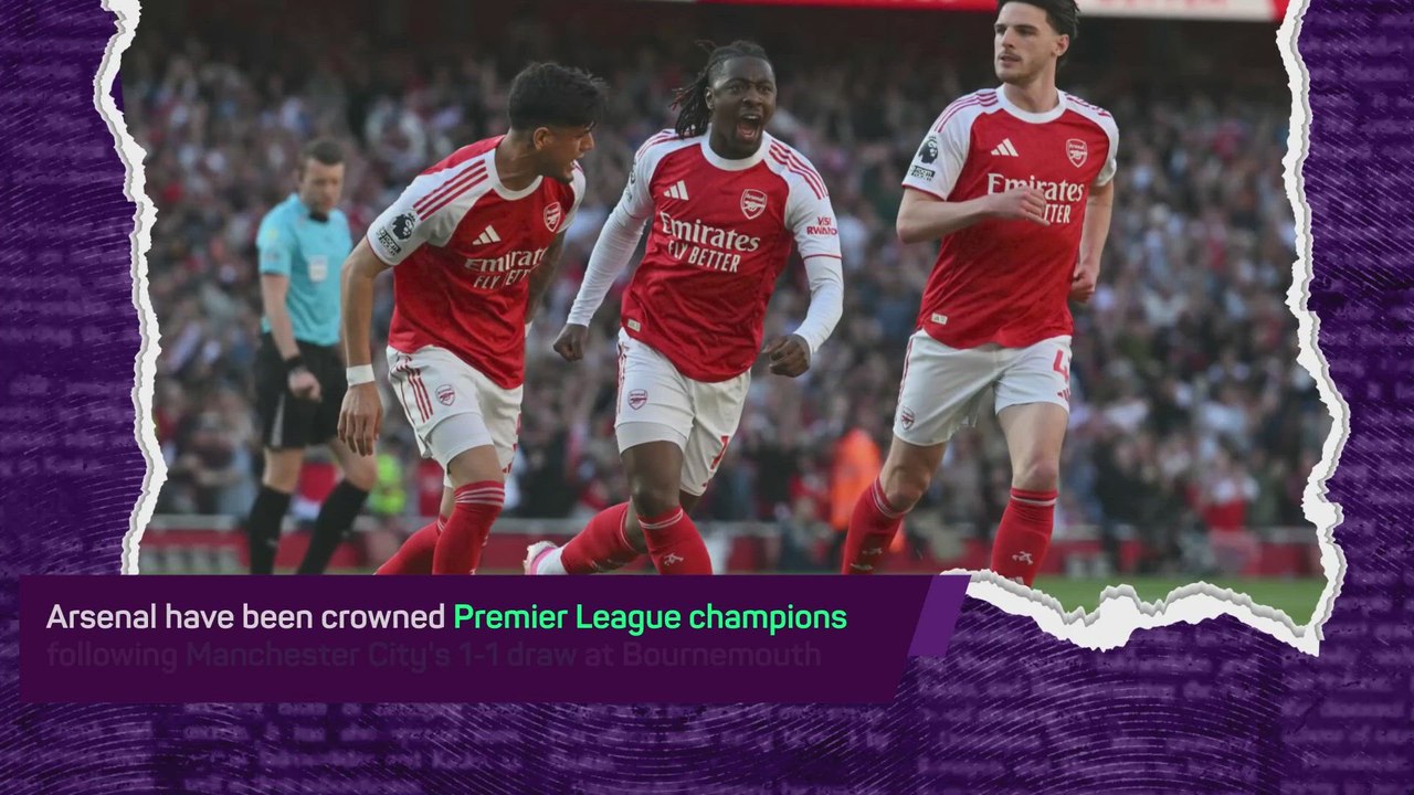 Arsenal win Premier League title