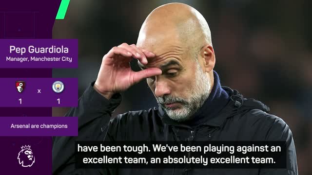 Guardiola to talk to City chairman about his future as title hopes end
