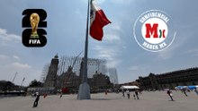 Mundial 2026: Así luce el Zócalo de CDMX en medio de la construcción del Fan Fest