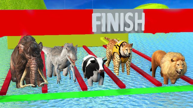 Ultimate Swimming Race 40 Animals vs Dinosaurs Which is The Fastest Animal Revolt Battle Simulator part 1 thumnail
