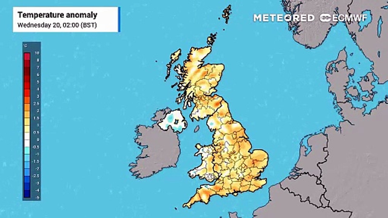 Warmer spell expected to start tomorrow