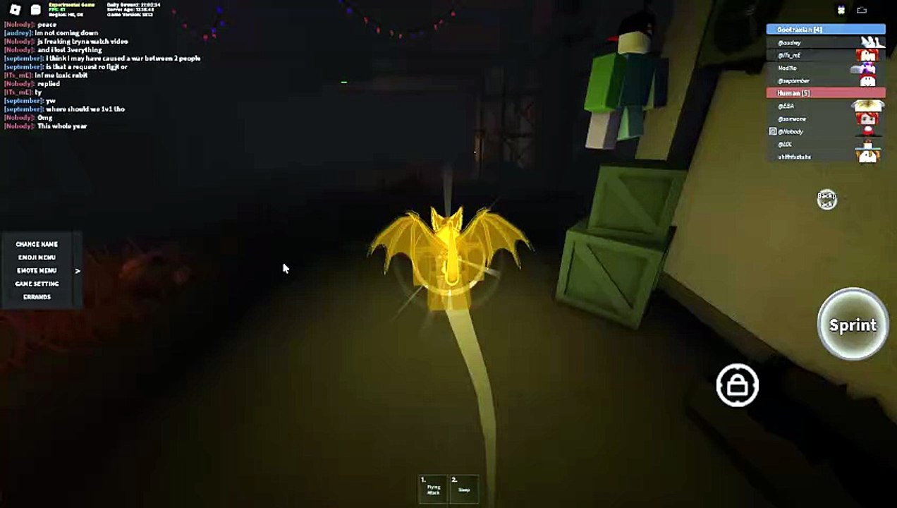 Gold vibing in a pub server (Old KP)