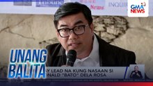 NBI, may lead na kung nasaan si Sen. Ronald "Bato" dela Rosa | Unang Balita