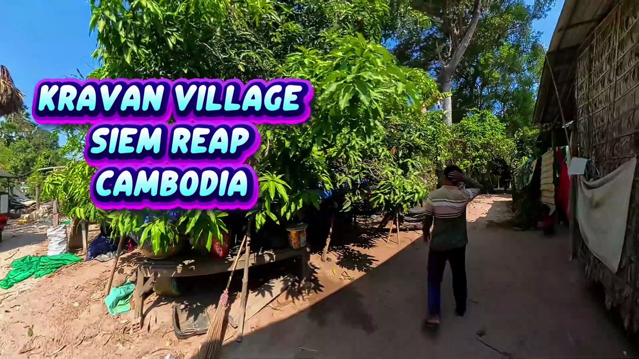 I visit a Local Village in Siem Reap 🇰🇭 | Real Cambodia