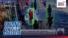 Huli-cam - Lalaki, hinablot ang hikaw ng isang babaeng naglalakad sa Brgy. Balingasa | Unang Balita