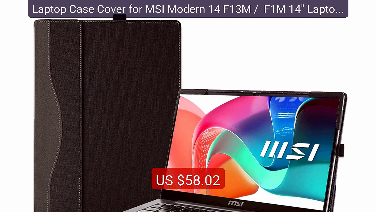 Laptop Case Cover for MSI Modern 14 F13M /  F1M 14" Laptop Protecti... -- Top Rated 2026 | Buy Now!