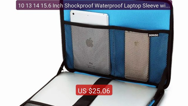 10 13 14 15.6 Inch Shockproof Waterproof Laptop Sleeve with H... Amazing Value 2026 | Must Have!