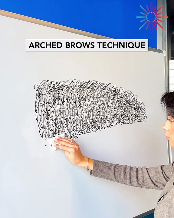 How to get the perfect arched brows😍